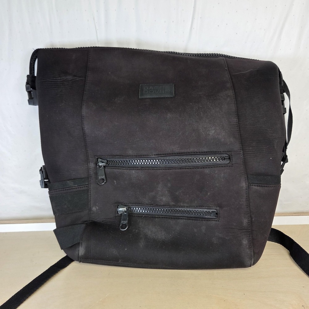 Dagne Dover Backpack Black Indi Neoprene Diaper Bag Onyx Travel